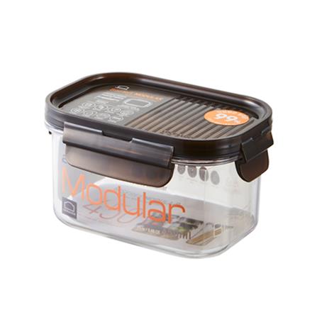 ชุดกล่องอาหารพร้อมเหยือก LOCKNLOCK BISFREE MODULAR สีดำ 3 ชิ้น_2