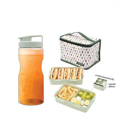 ชุดกล่องอาหารพร้อมกระเป๋า LOCKNLOCK GO GREEN_4