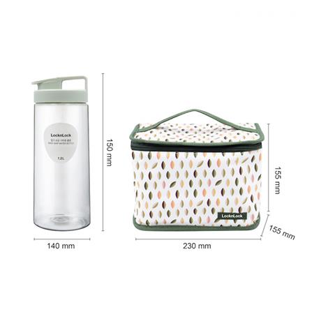 ชุดกล่องอาหารพร้อมกระเป๋า LOCKNLOCK GO GREEN_6