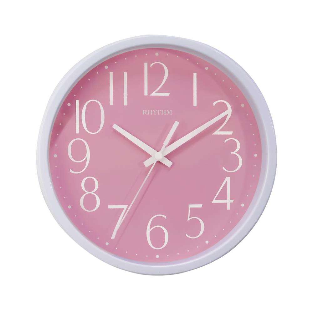 นาฬิกาแขวน RHYTHM CMG625NR13 9 นิ้ว สีชมพู
