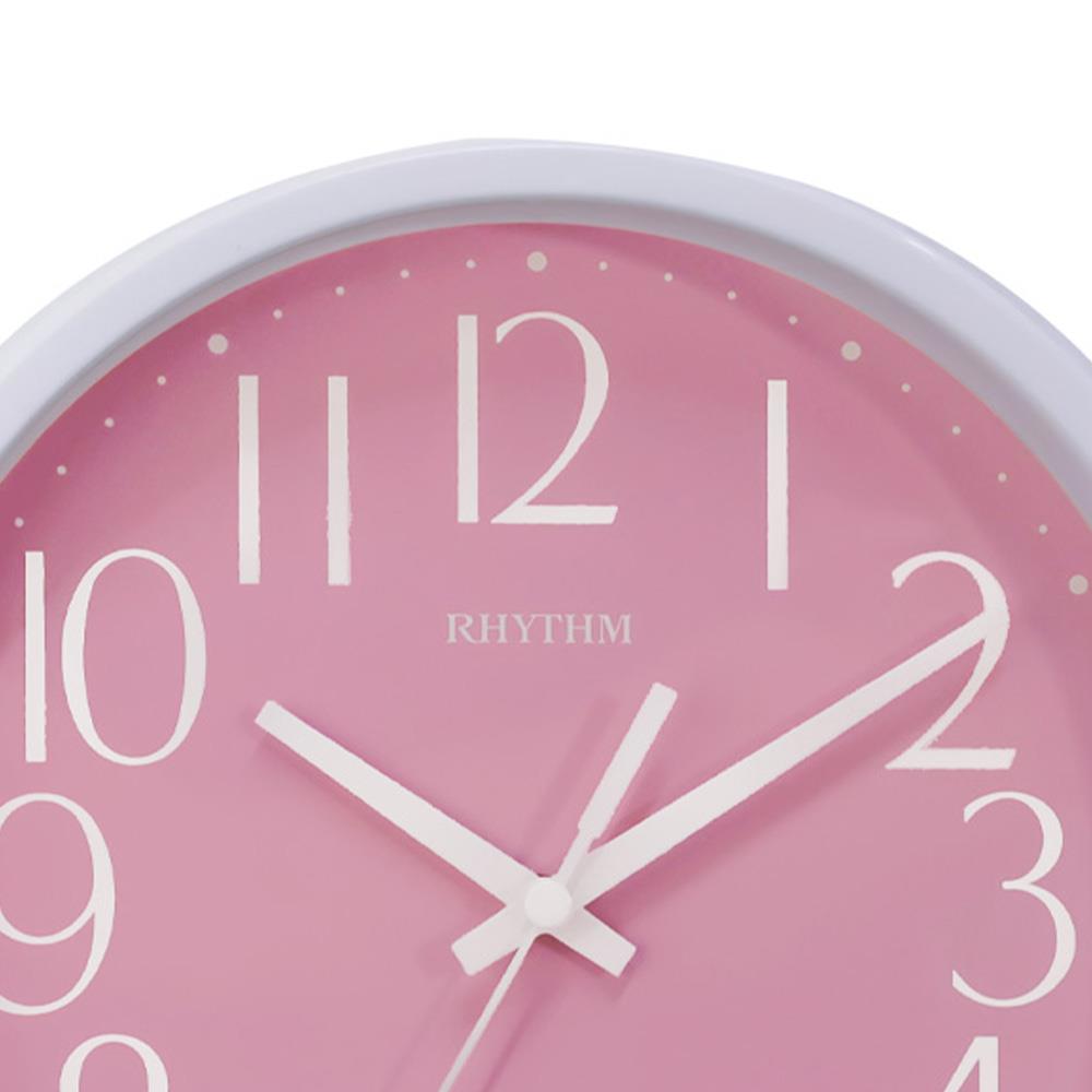 นาฬิกาแขวน RHYTHM CMG625NR13 9 นิ้ว สีชมพู