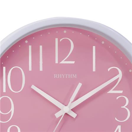 นาฬิกาแขวน RHYTHM CMG625NR13 9 นิ้ว สีชมพู_1