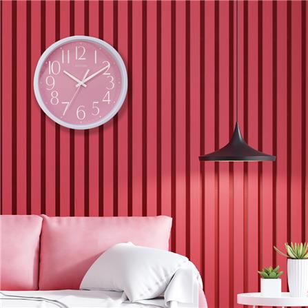 นาฬิกาแขวน RHYTHM CMG625NR13 9 นิ้ว สีชมพู_4