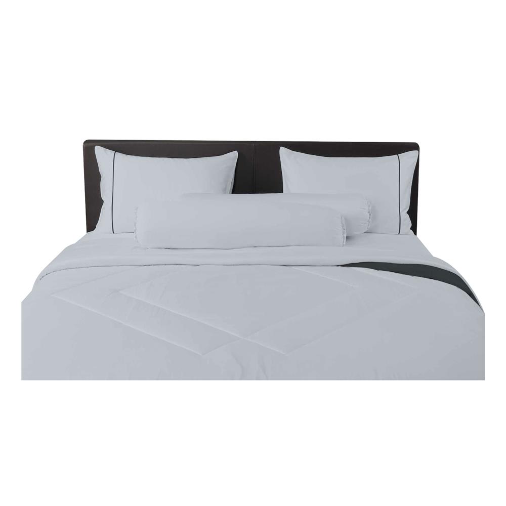 ชุดผ้าปูที่นอน 5 ฟุต 6 ชิ้น SANTAS COTTON USA SENSE LK