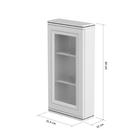 ตู้อเนกประสงค์ QUEEN SH-MQ1-ZERCON-WT สีขาว_4