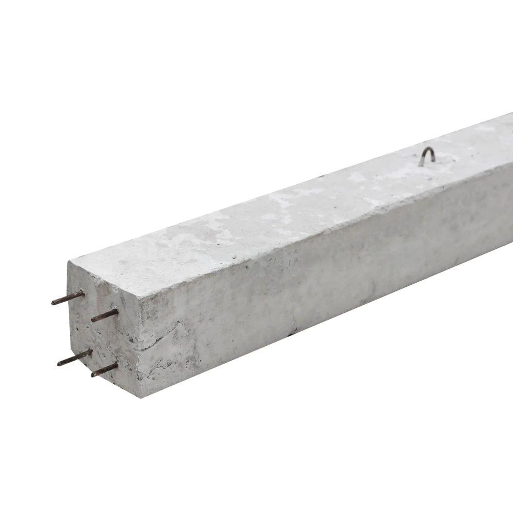 เสารั้วอัดแรง 3 นิ้ว เสริมเหล็ก GC 7.5x7.5x300 ซม.