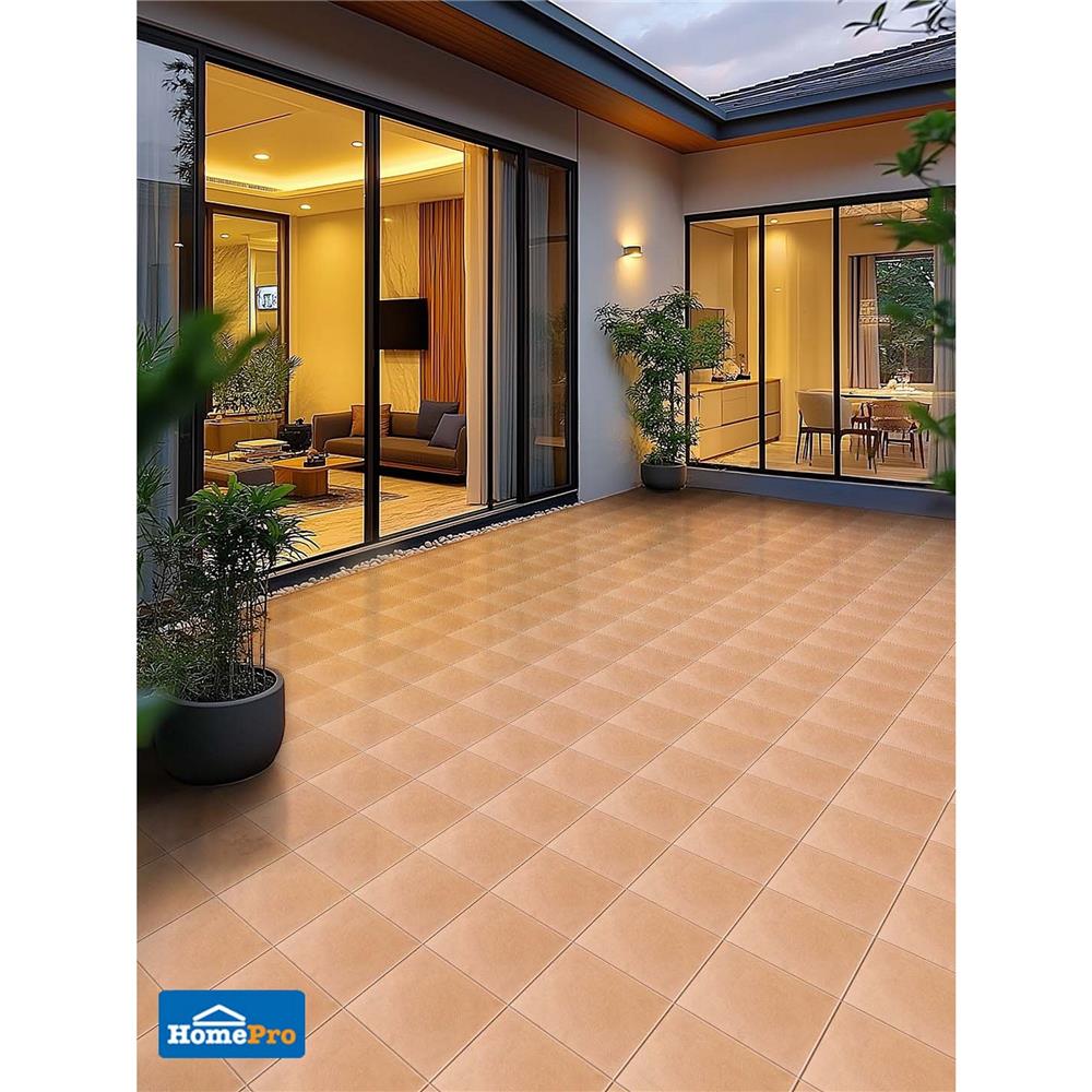 กระเบื้องดินเผา 20x20 ซม. GOM DAT VIET เทอราคอสต้า เวียนนา 24P