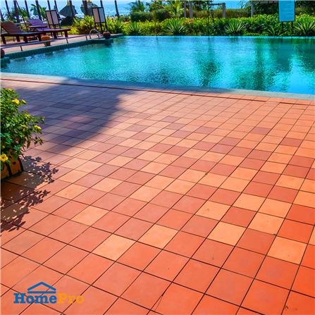 กระเบื้องดินเผา 20x20 ซม. GOM DAT VIET เทอราคอสต้า เวียนนา 24P_6