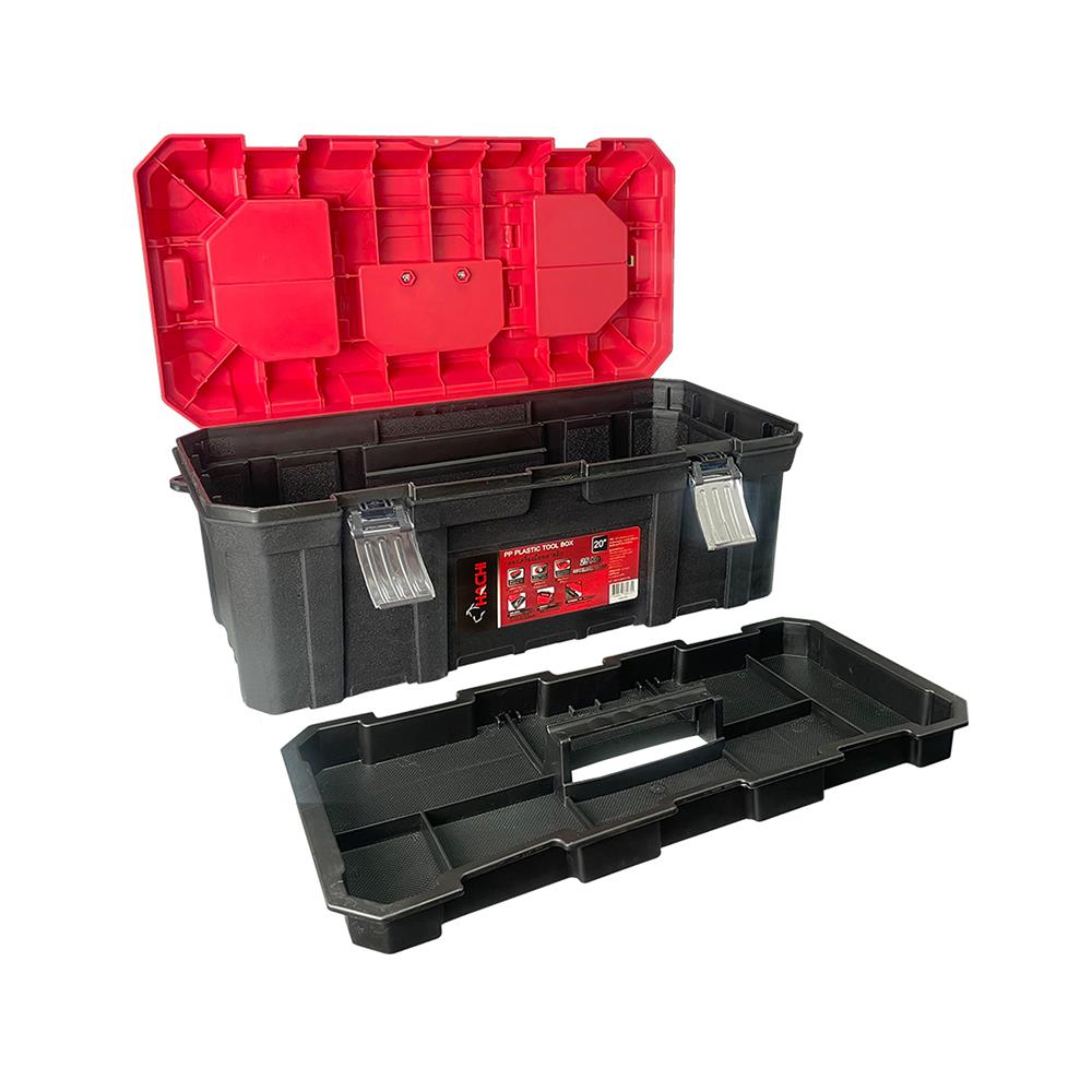 กล่องเครื่องมือพลาสติก PP HACHI 20 นิ้ว