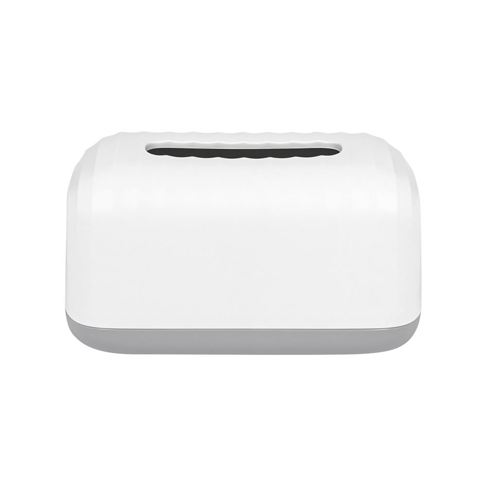 กล่องทิชชู่แผ่น PP KECH HARMONY สีขาว