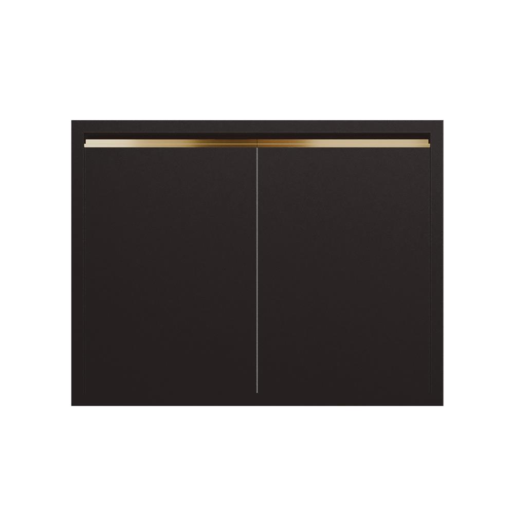 บานใต้เตา MJ ETERNITY 86X56 ซม. สี GREY GRAPHITE