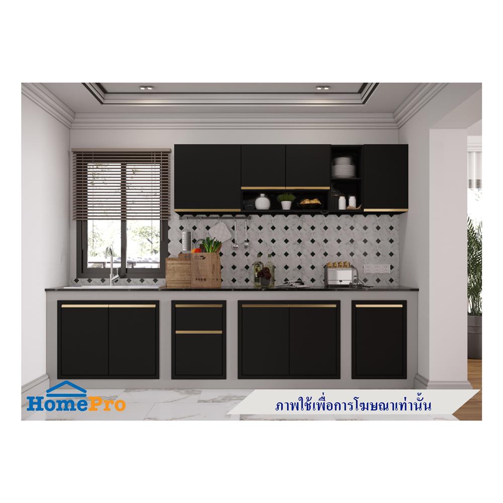 บานใต้เตา MJ ETERNITY 86X56 ซม. สี GREY GRAPHITE