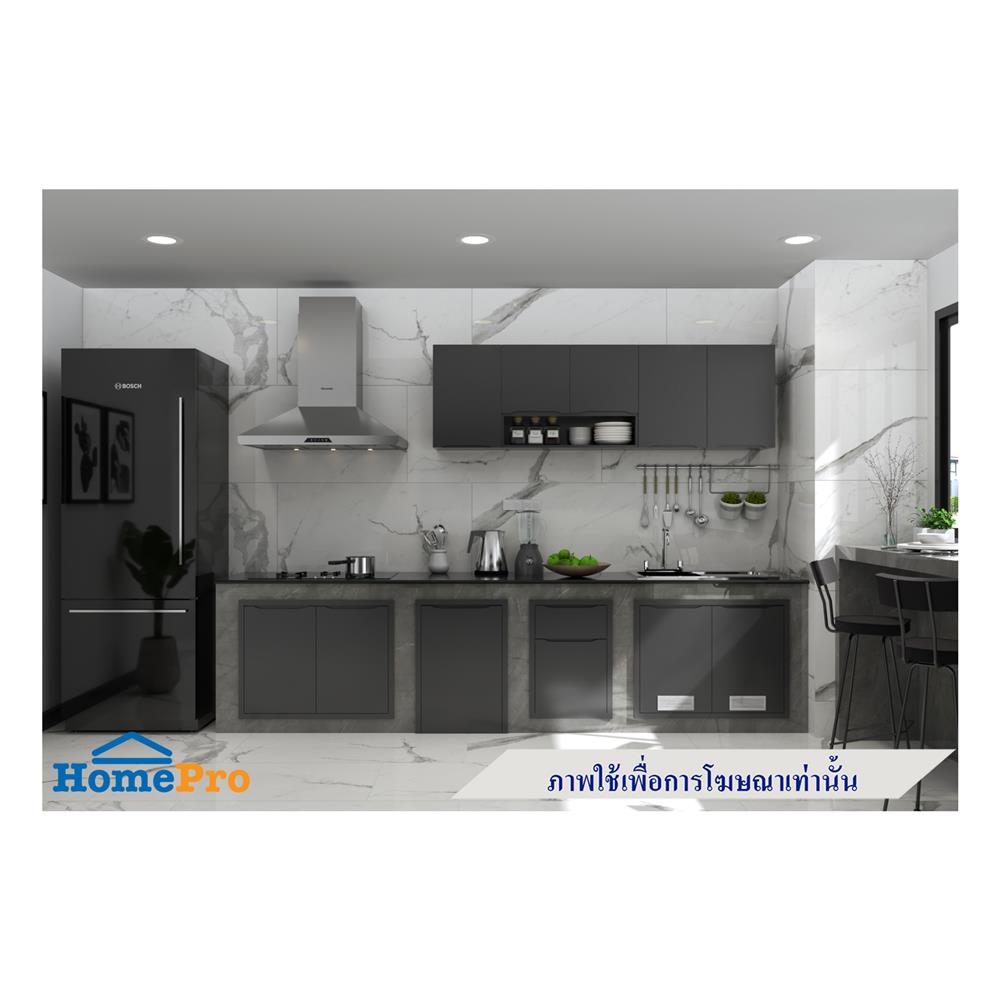 บานใต้เตา MJ ECO 86X56 ซม. สี GREY GRAPHITE