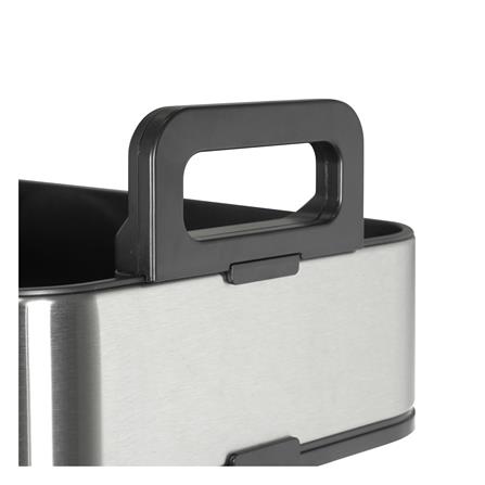 ชั้นวางของ 2 ชั้น มีล้อ STACKO LAVISH 37.7X26.9X54.1 ซม. สีเงิน_3