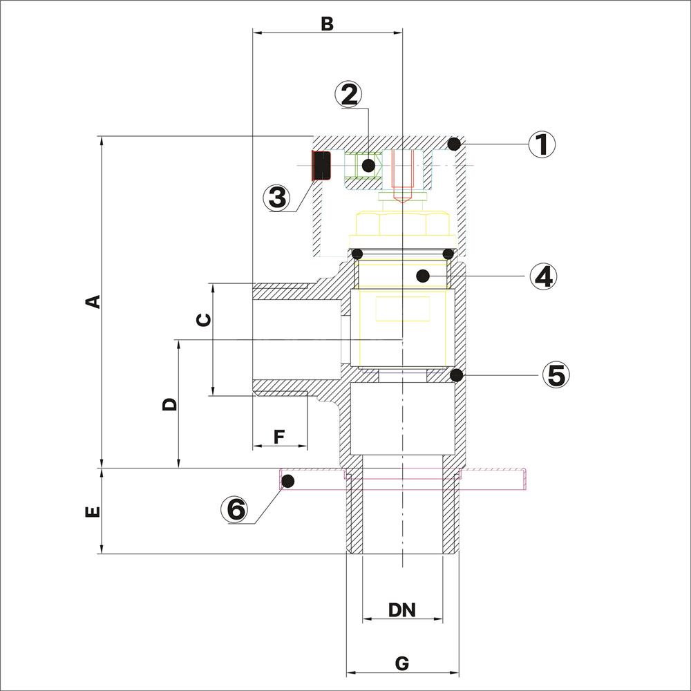 สต๊อปวาล์ว 1 ทาง SANWA JET CSV15-1W