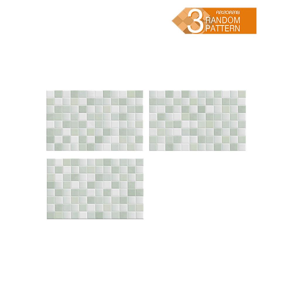 กระเบื้องผนัง 10x16 นิ้ว COTTO มิลค์ เขียว PM 1 ตร.ม.