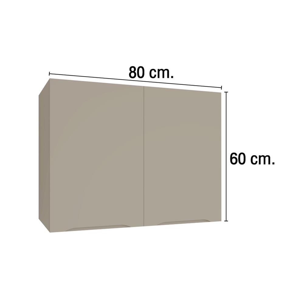 ตู้แขวนคู่ MJ ECO 80x60 ซม. สี BEIGE