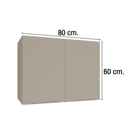 ตู้แขวนคู่ MJ ECO 80x60 ซม. สี BEIGE_3
