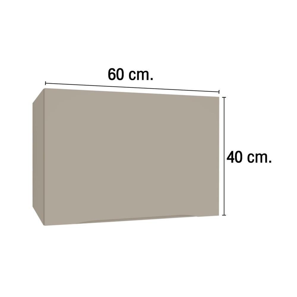 ตู้แขวนเดี่ยว MJ ECO 60x40 ซม. สีเบจ