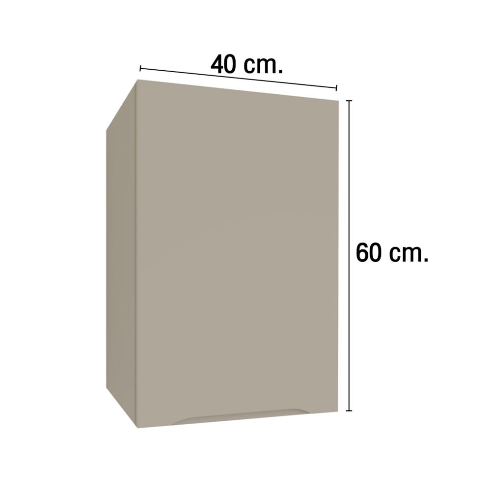 ตู้แขวนเดี่ยว MJ ECO 40x60 ซม. สีเบจ
