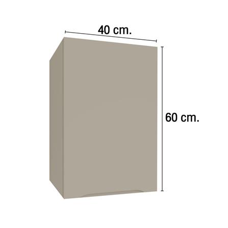 ตู้แขวนเดี่ยว MJ ECO 40x60 ซม. สีเบจ_3
