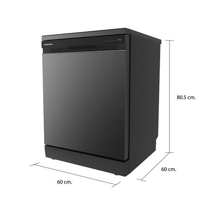 เครื่องล้างจานตั้งพื้น TOSHIBA DW-15F6(G)-TH_4