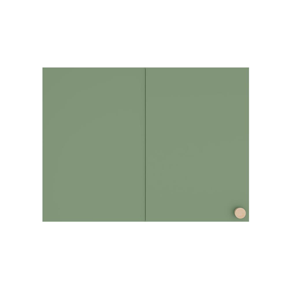 ตู้แขวนเข้ามุมซ้าย MJ DOT 80x60 ซม. สี MATCHA