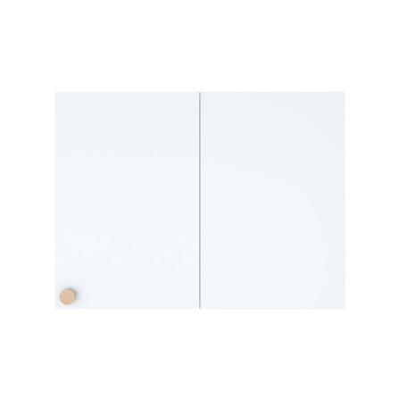 ตู้แขวนเข้ามุมขวา MJ DOT 80x60 ซม. สี WHITE_0