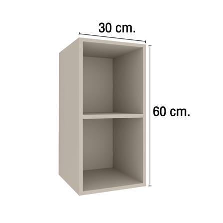 กล่องแขวนเสริม MJ ECO 30x60 ซม. สี BEIGE_3