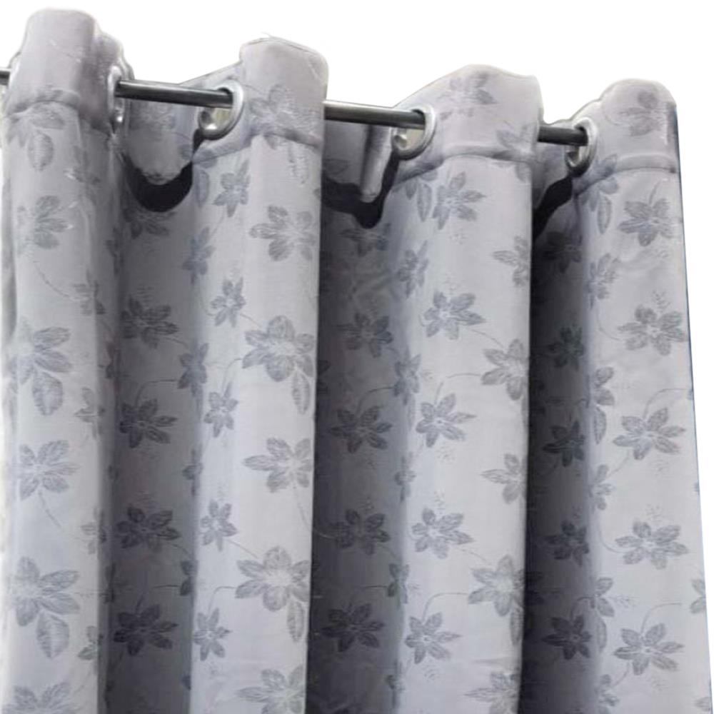 ผ้าม่าน EYELET HOME LIVING STYLE RYLLIS UV 140X220 ซม. สีเทา