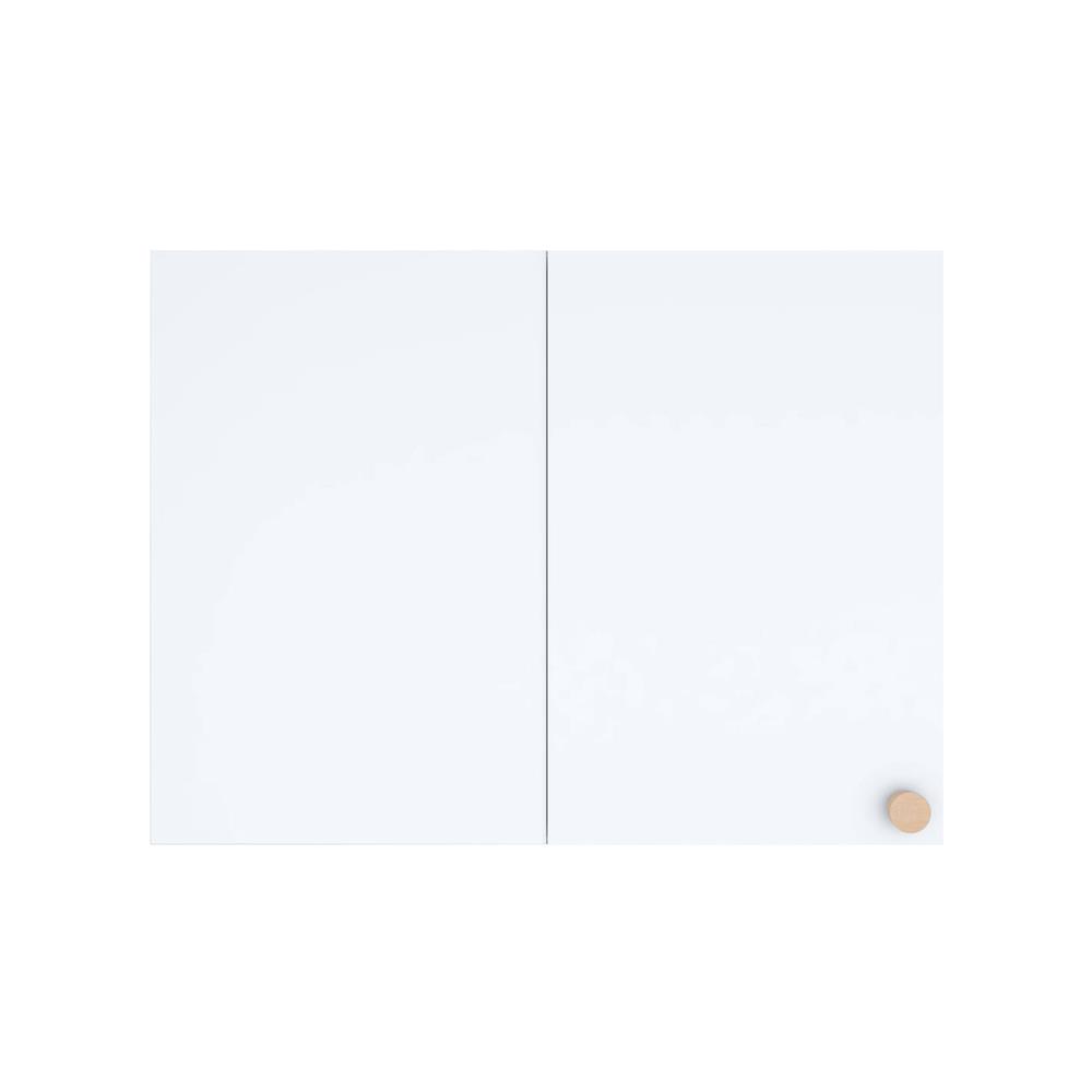 ตู้แขวนเข้ามุมซ้าย MJ DOT 80x60 ซม. สี WHITE