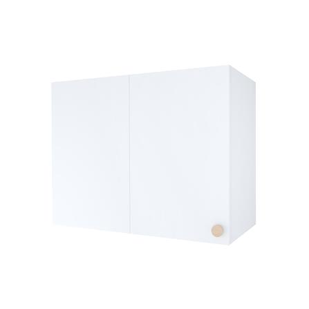 ตู้แขวนเข้ามุมซ้าย MJ DOT 80x60 ซม. สี WHITE_1