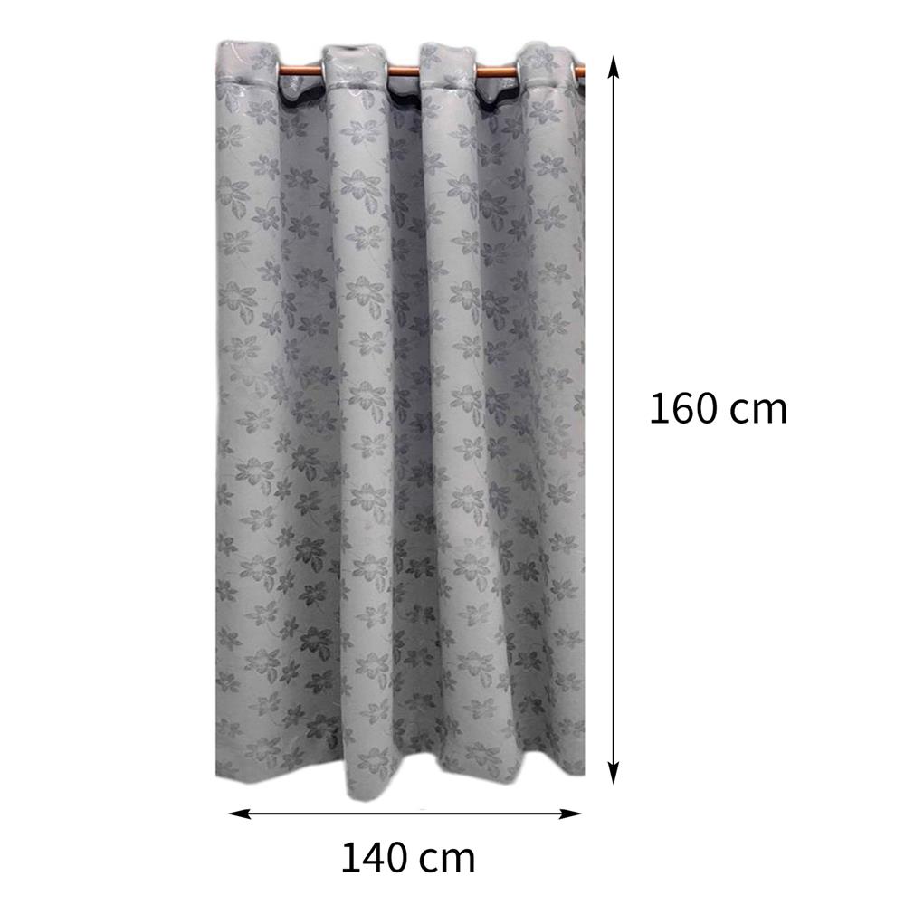 ผ้าม่าน EYELET HOME LIVING STYLE RYLLIS UV 140X160 ซม. สีเทา