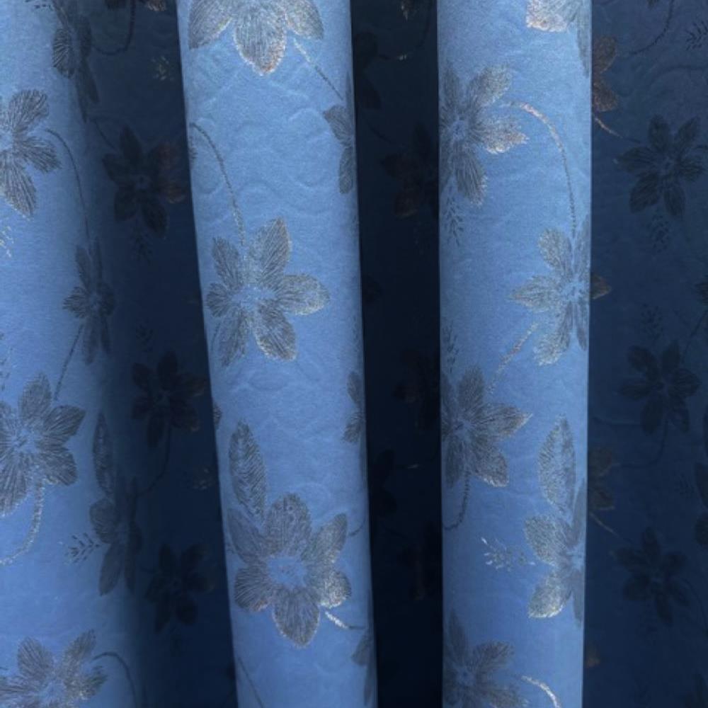 ผ้าม่าน EYELET HOME LIVING STYLE RYLLIS UV 140X220 ซม. สีน้ำเงิน