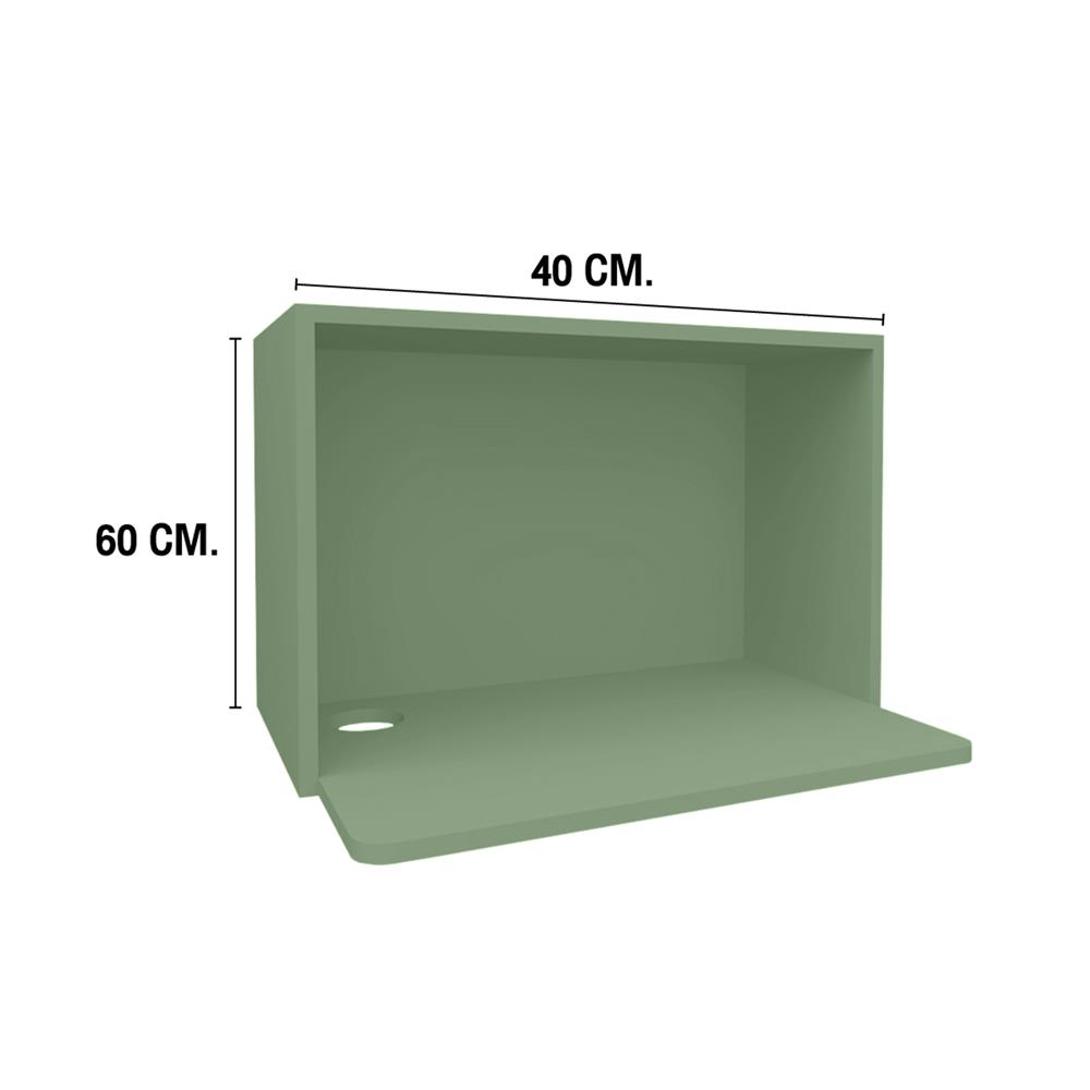ตู้แขวนไมโครเวฟ MJ DOT 60x40 ซม. สี MATCHA