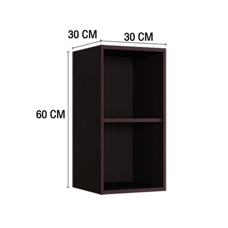 กล่องแขวนเสริม MJ ECO 30x60 ซม. สี DARK CHOCOLATE_4