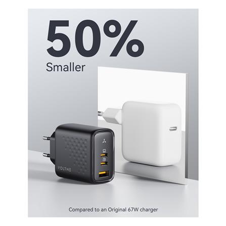 อะแดปเตอร์ USB-A&C VOLTME REVO 67 CCA V2023V1TH 67W สีดำ_4