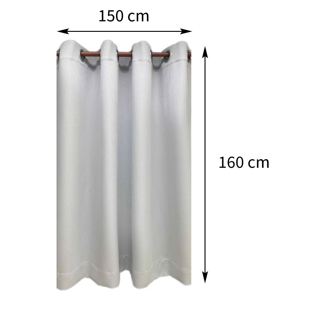 ผ้าม่าน EYELET HOME LIVING STYLE DORRA UV 150X160 ซม. สีเทา