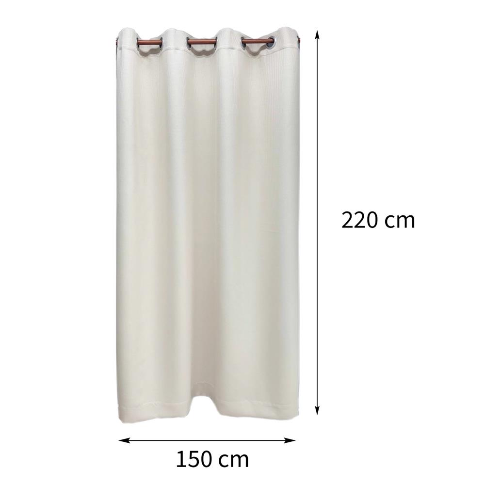 ผ้าม่าน EYELET HOME LIVING STYLE DORRA UV 150X220 ซม. สีครีม