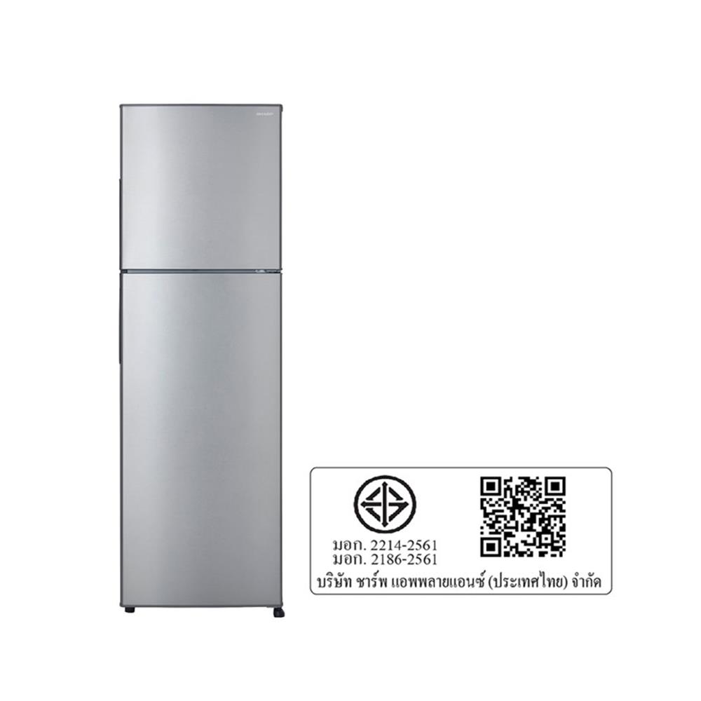 ตู้เย็น 2 ประตู SHARP SJ-Y27T-SL 8.9 คิว สีเงิน