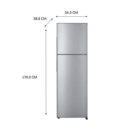 ตู้เย็น 2 ประตู SHARP SJ-Y27T-SL 8.9 คิว สีเงิน_5