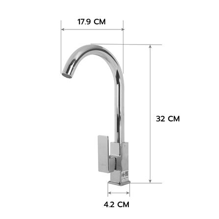 ก๊อกซิงค์เดี่ยวเคาน์เตอร์ LUZERN DL-4105_3