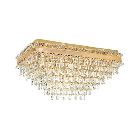 ไฟถาด L&E 01-03149 สีทอง/ใส 22 หัว_0