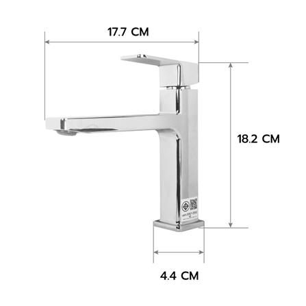 ก๊อกอ่างล้างหน้าเดี่ยวเคาน์เตอร์ LUZERN DL-4104_3