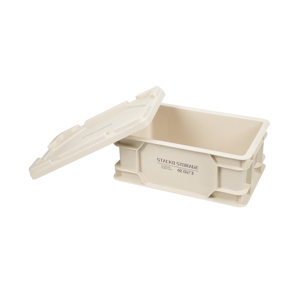 กล่องเก็บของ STACKO GLAM 2030 30.5X20.3X13.5 ซม. สีเบจ