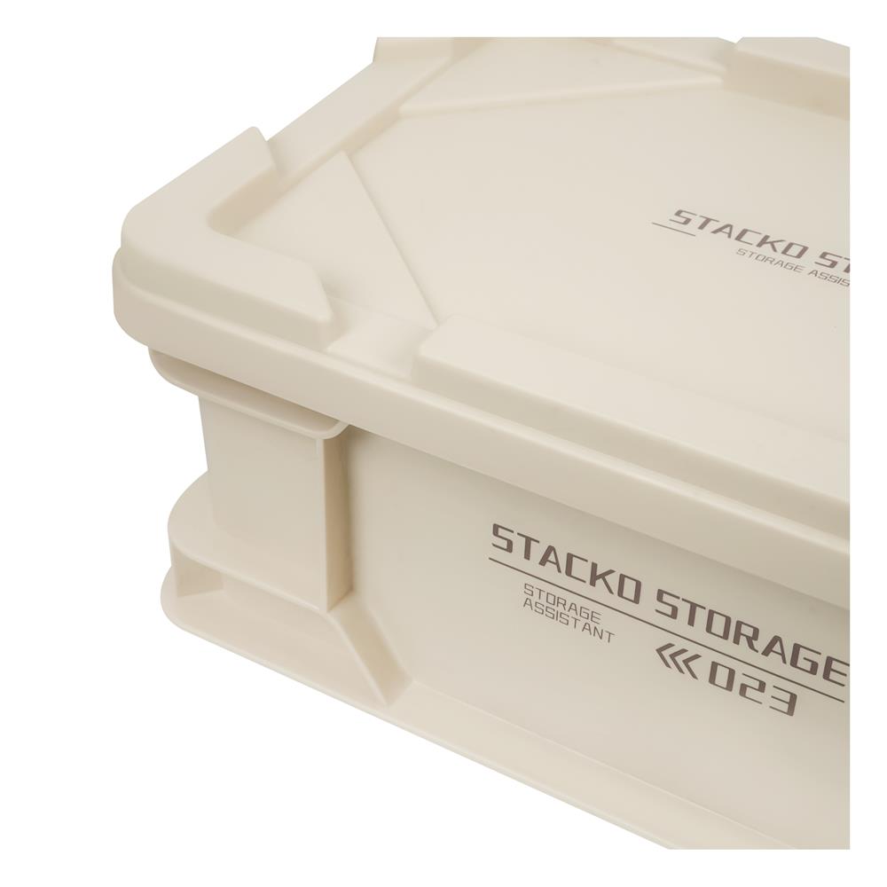 กล่องเก็บของ STACKO GLAM 2030 30.5X20.3X13.5 ซม. สีเบจ