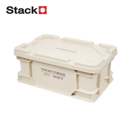 กล่องเก็บของ STACKO GLAM 2030 30.5X20.3X13.5 ซม. สีเบจ_1