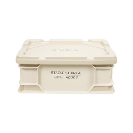 กล่องเก็บของ STACKO GLAM 2030 30.5X20.3X13.5 ซม. สีเบจ_2