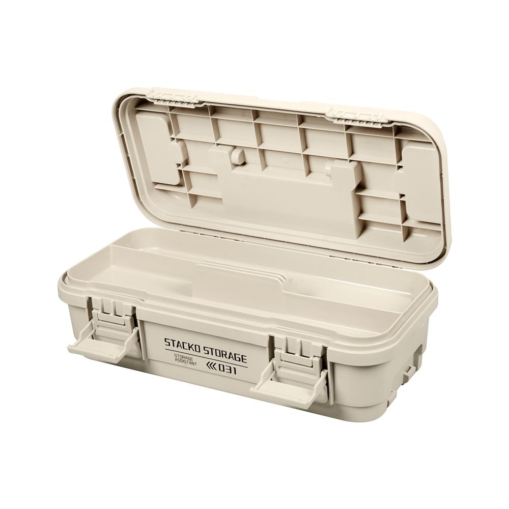 กล่องหูหิ้ว STACKO GLAM 2031 36.5X18X12.7 ซม. สีเบจ