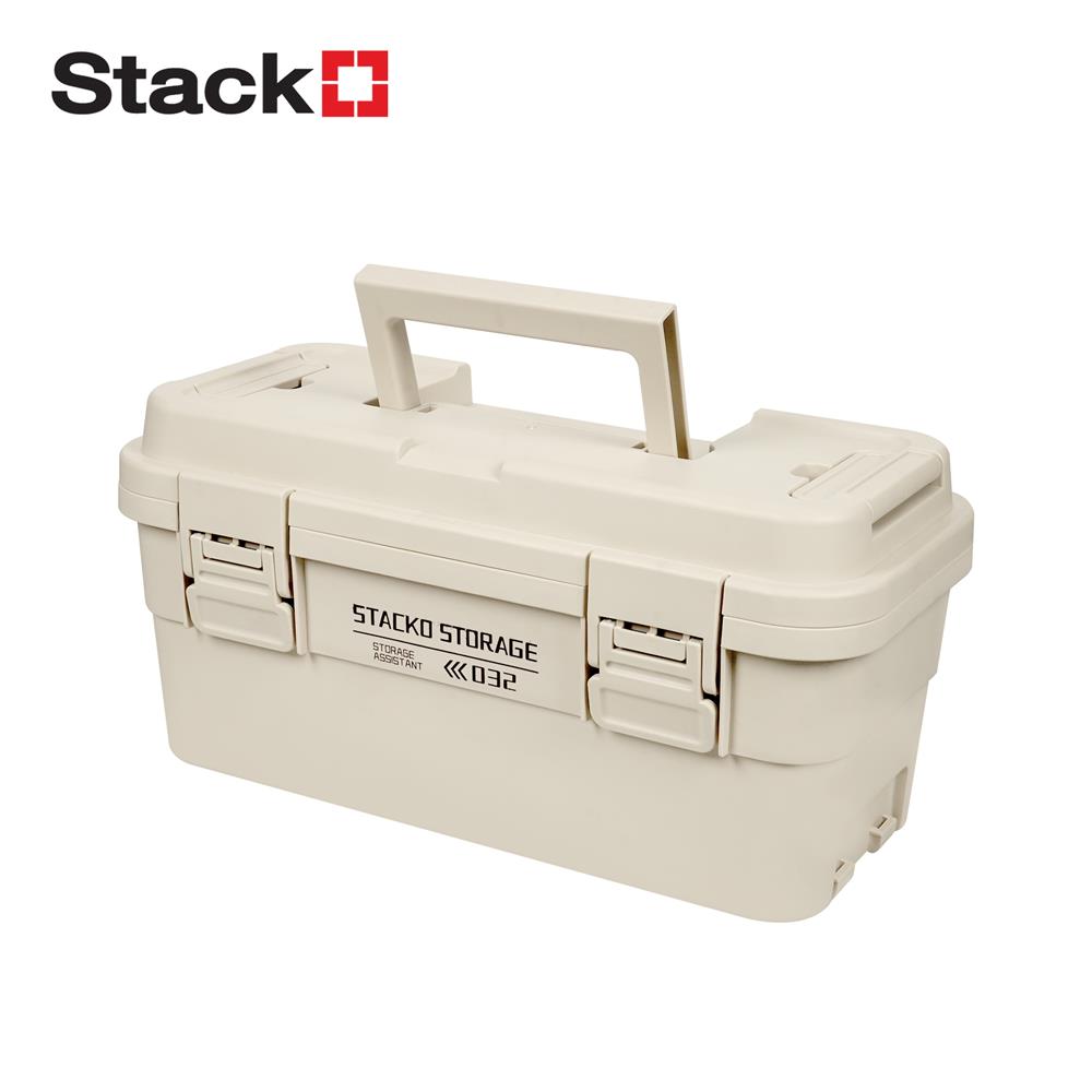 กล่องหูหิ้ว STACKO GLAM 2032 36.5X18X18 ซม. สีเบจ_0